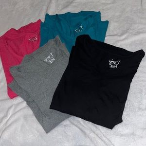 Just my size 4 assorted half sleeve women’s shirts all 3X never worn